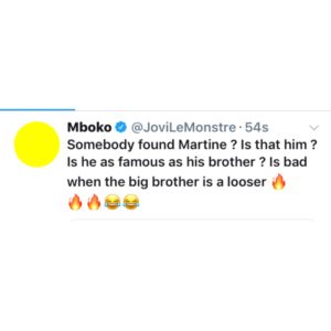 Jovi’s Tweet 