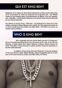 Get to know more about King Ben 